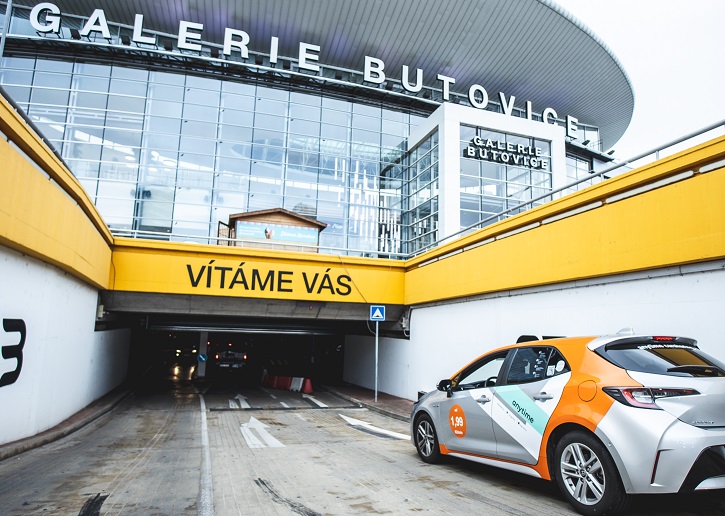 Anytime-carsharing-parkovani-Galerie-Butovice-